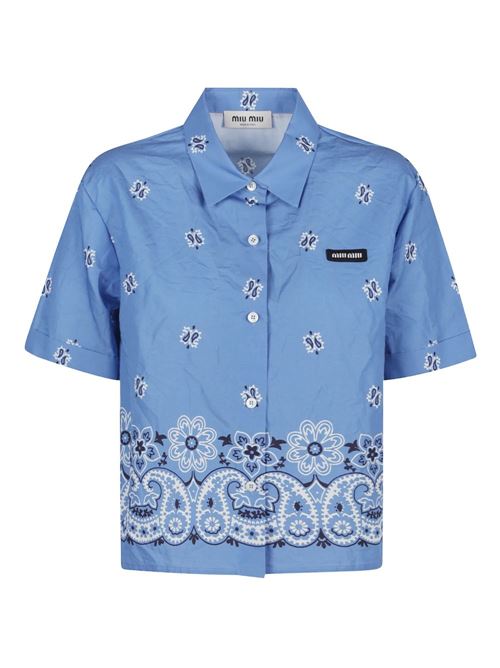 Camicia bandana MIU MIU | MK195117XXF061M